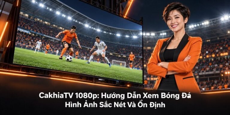 CakhiaTV 1080p: Hướng Dẫn Xem Bóng Đá Hình Ảnh Sắc Nét Và Ổn Định